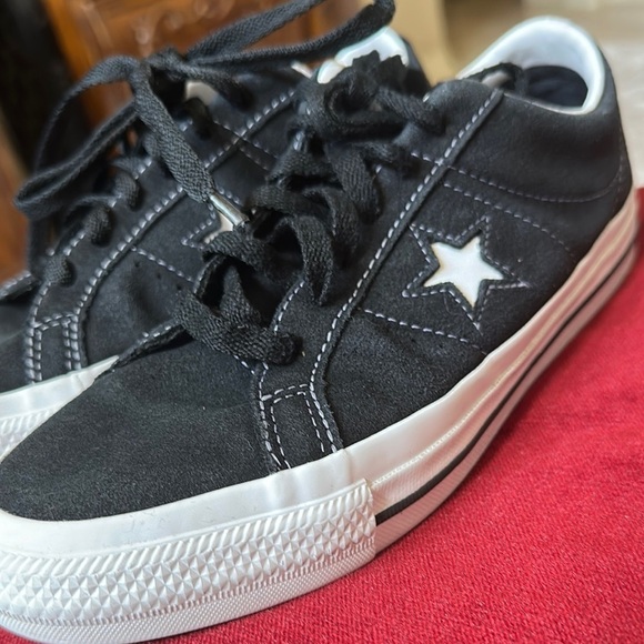 Converse Kids Black and White Sneakers - Picture 7 of 11